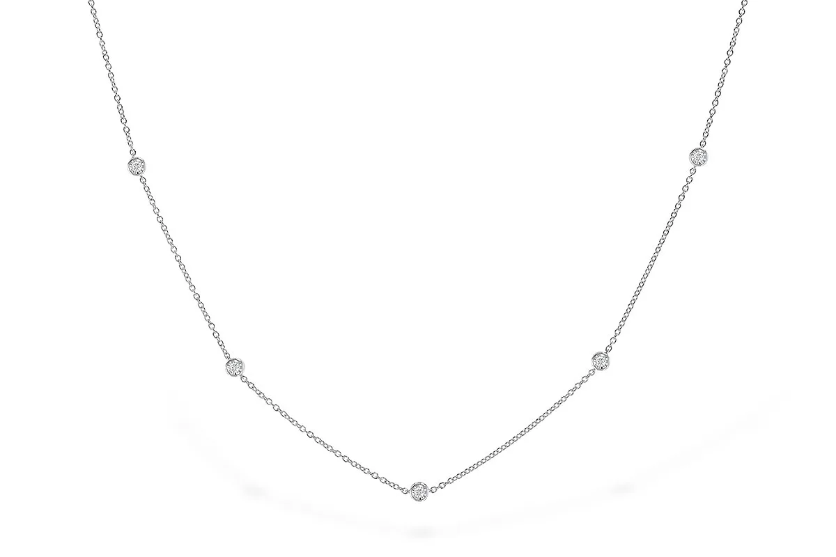 Diamond Necklace in white gold