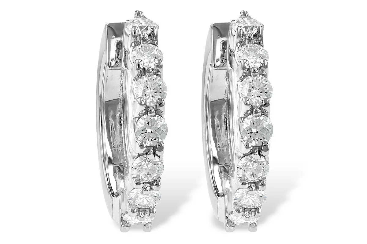 Diamond Earrings in white gold