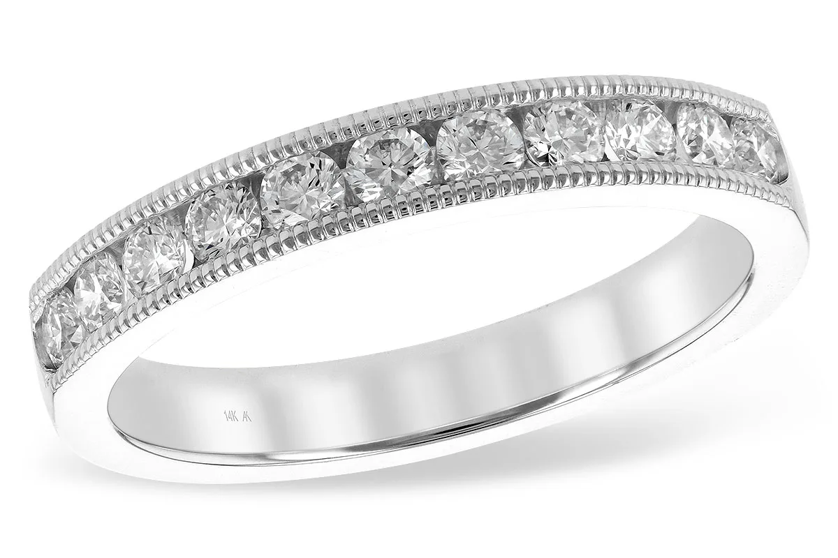 Diamond Wedding Band in white gold