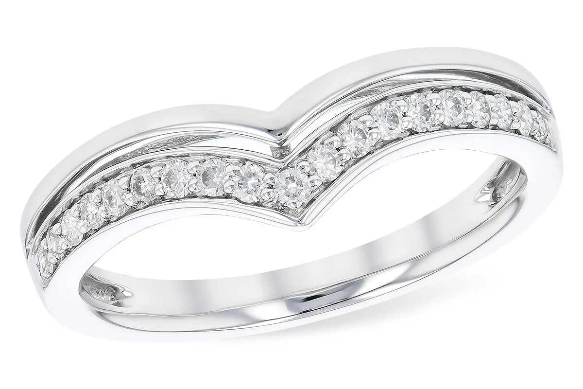 Diamond Ring Enhancer in white gold
