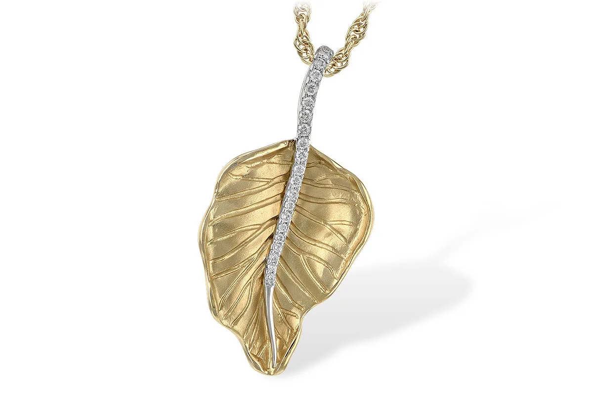 Diamond Necklace in two-tone (reversed)