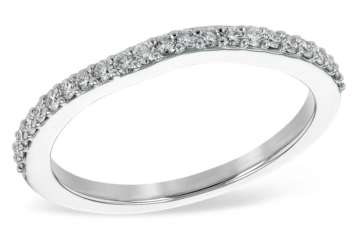 Diamond Wedding Band in white gold