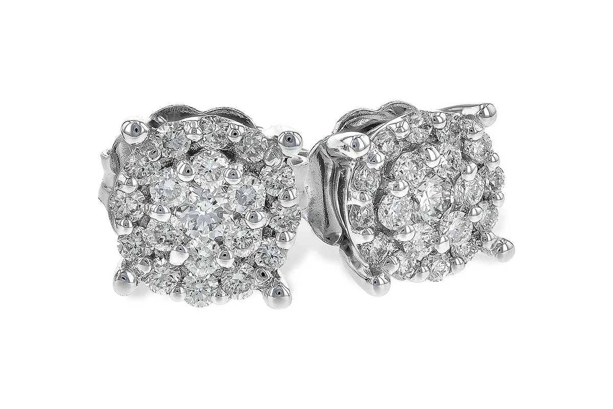 Diamond Earrings in white gold