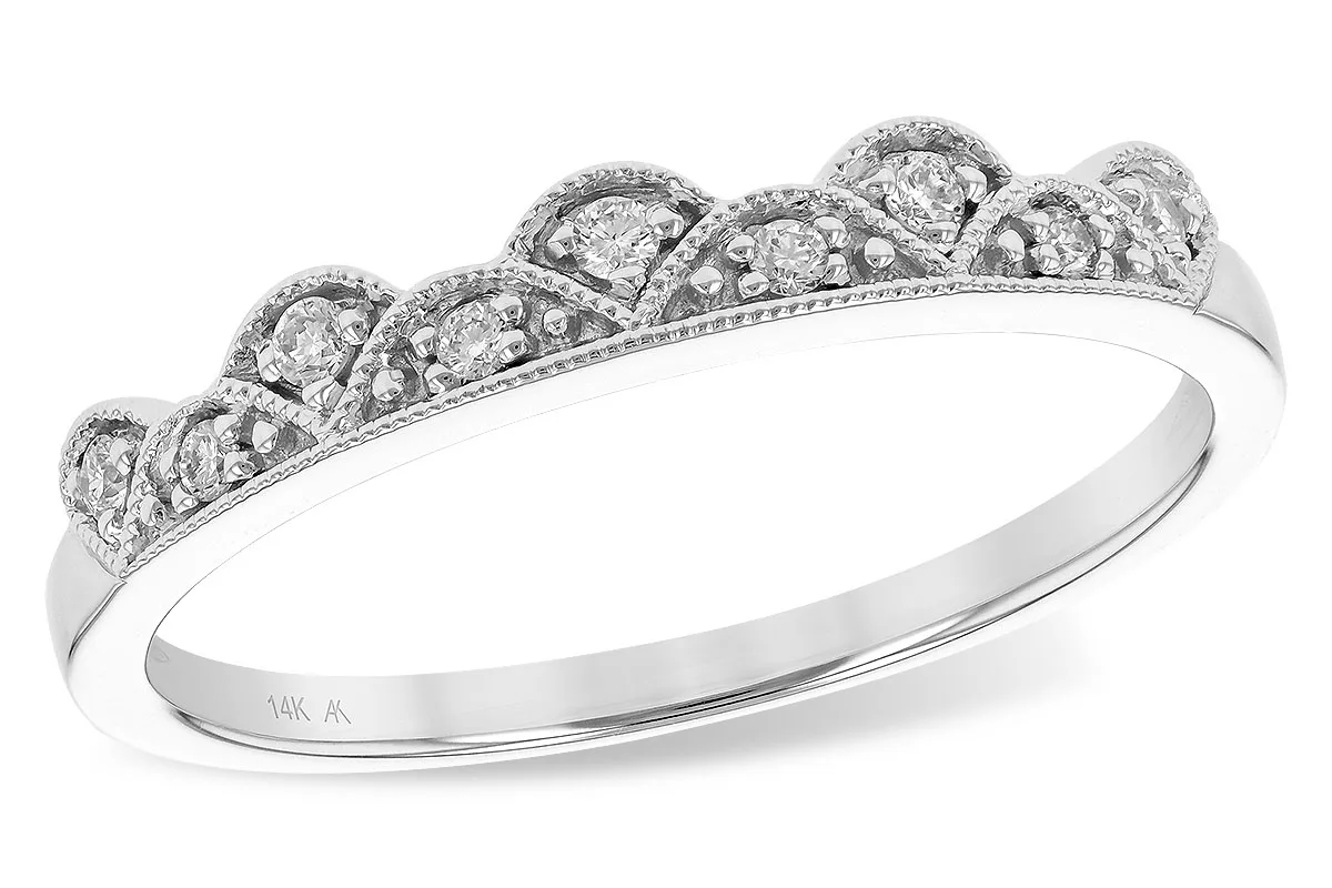 Diamond Ring Enhancer in white gold