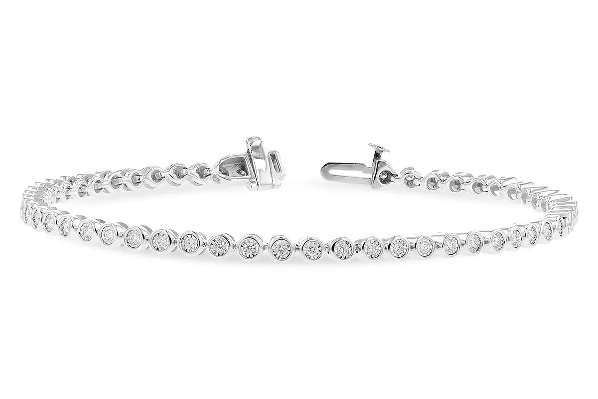 Diamond Bracelet in white gold
