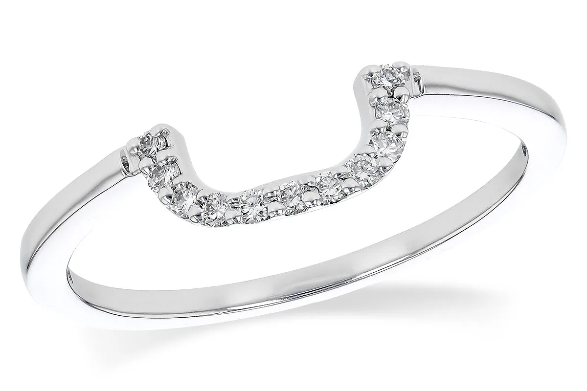 Diamond Wedding Band in white gold