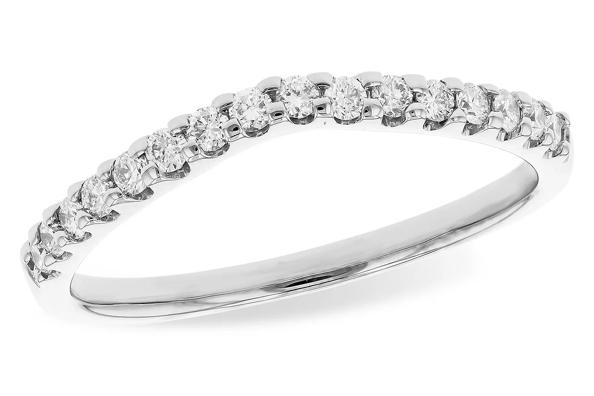 Diamond Wedding Band in white gold