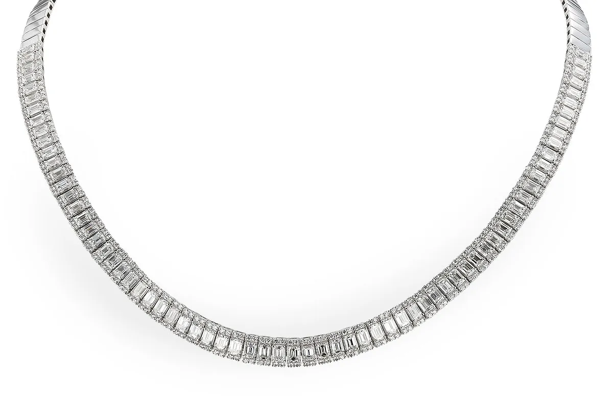 Diamond Necklace in white gold