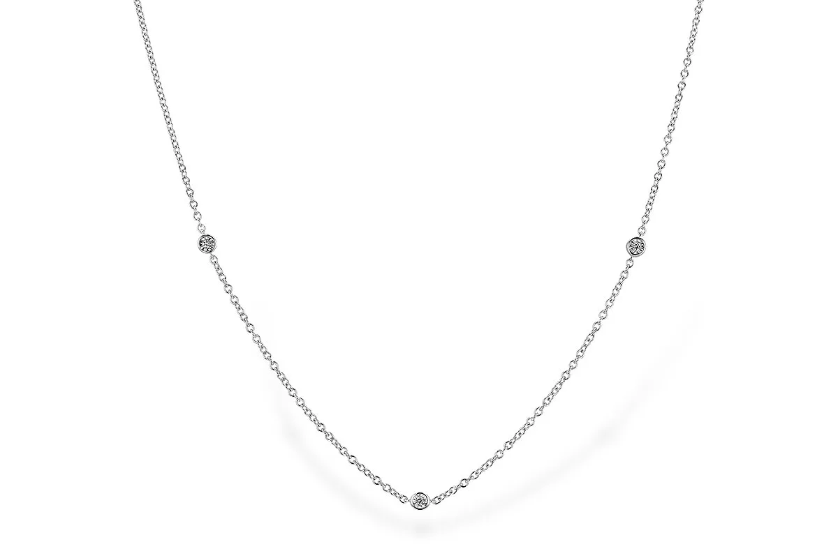Diamond Necklace in white gold