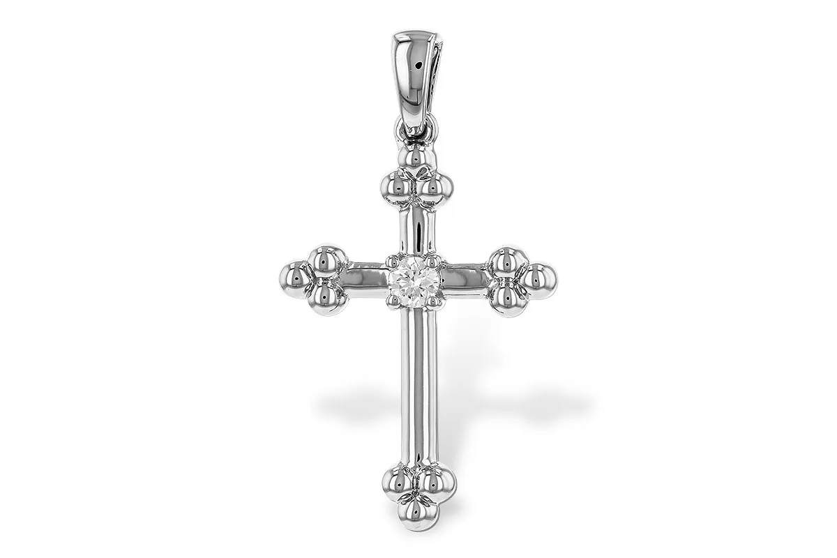 Diamond Pendant in white gold