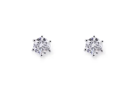 Diamond Earrings in white gold