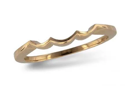 Gold Wedding Band in yellow gold