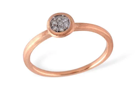 Diamond Ring in rose gold