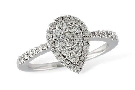 Diamond Ring in white gold