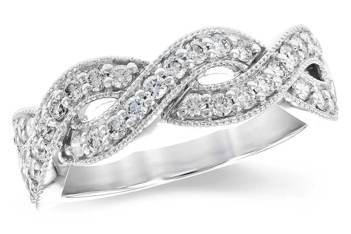 Diamond Wedding Band in white gold