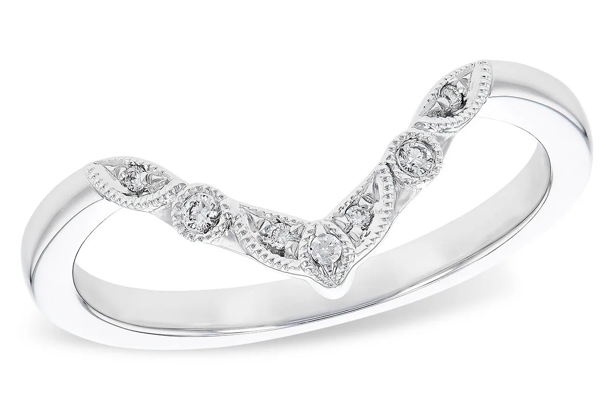 Diamond Wedding Band in white gold