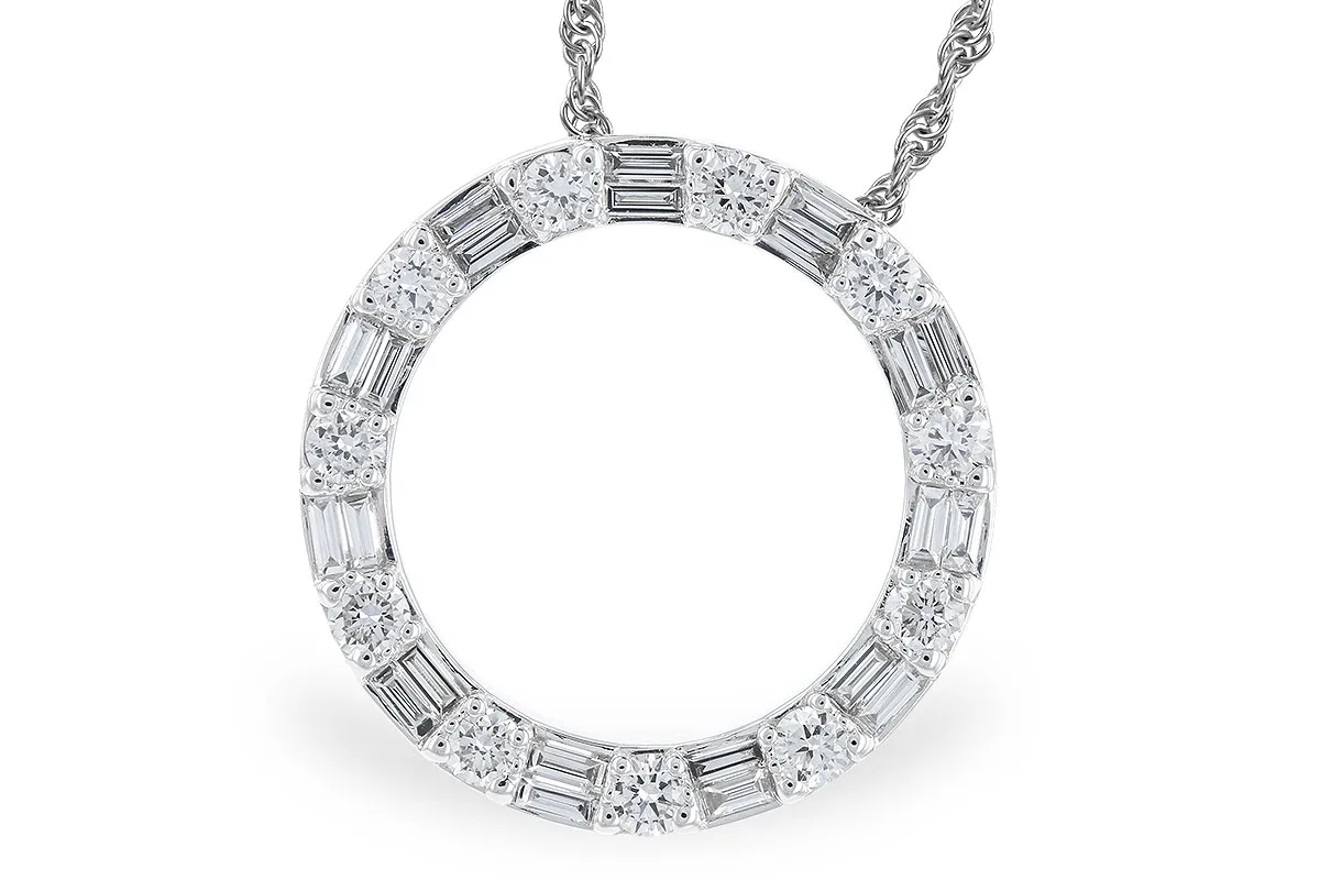 Diamond Necklace in white gold