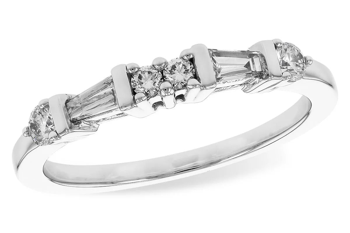 Diamond Wedding Band in white gold