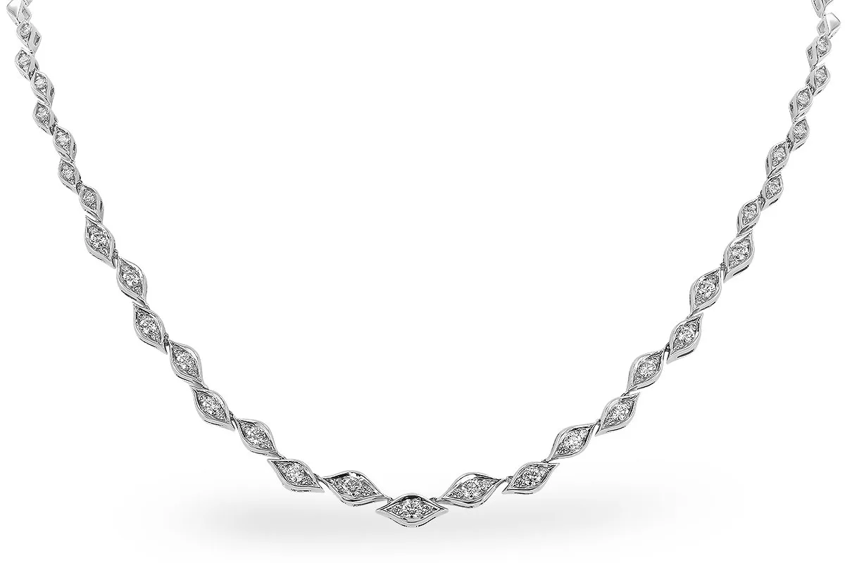 Diamond Necklace in white gold