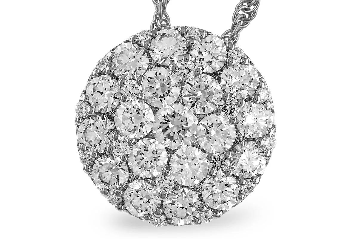 Diamond Necklace in white gold
