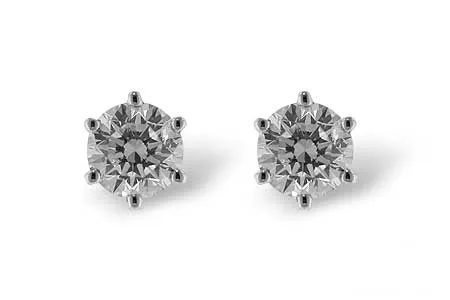 Diamond Earrings in white gold