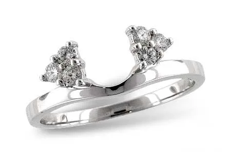 Diamond Ring Enhancer in white gold