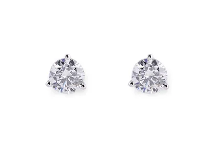 Diamond Earrings in white gold