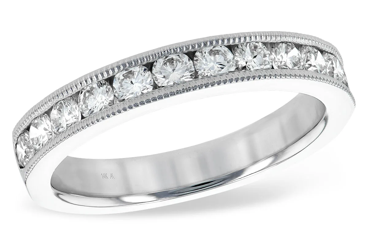 Diamond Wedding Band in white gold