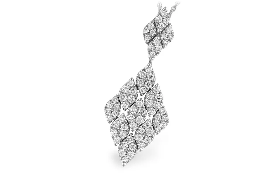 Diamond Necklace in white gold