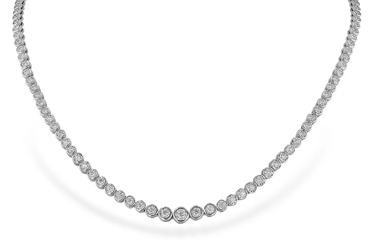 Diamond Necklace in white gold