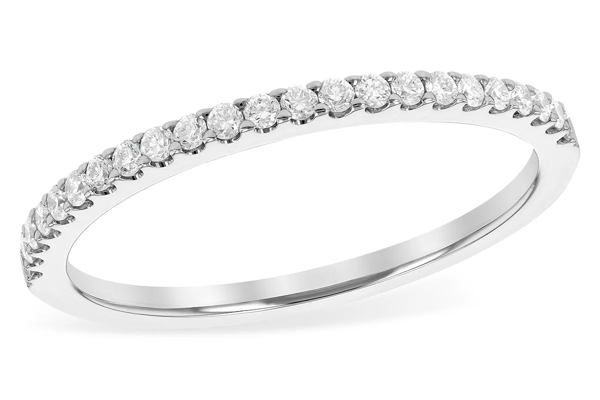 Diamond Wedding Band in platinum