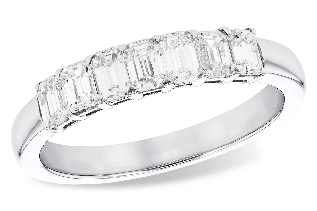 Diamond Wedding Band in white gold