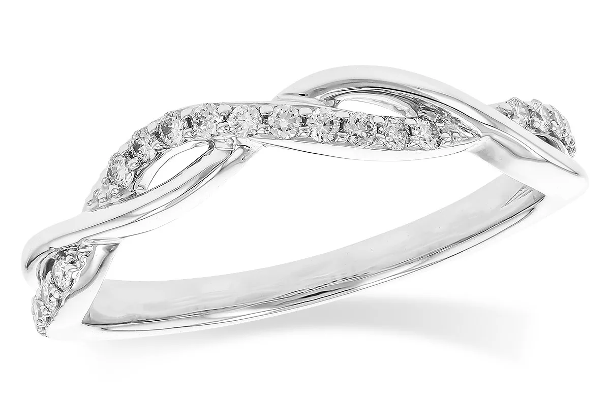 Diamond Ring Enhancer in white gold