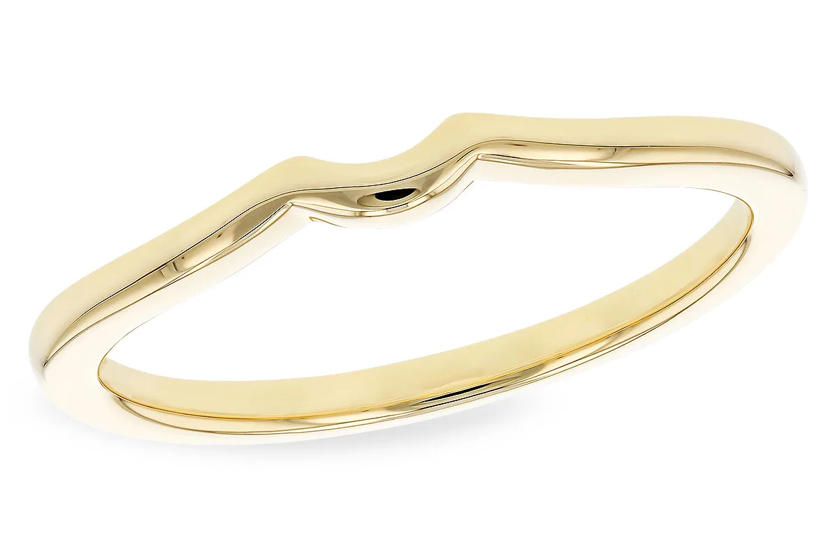Gold Wedding Band in yellow gold