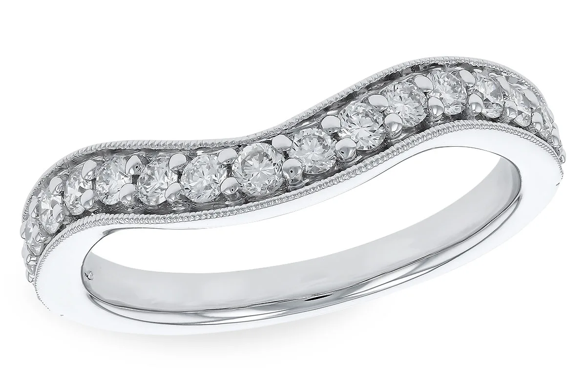 Diamond Wedding Band in white gold