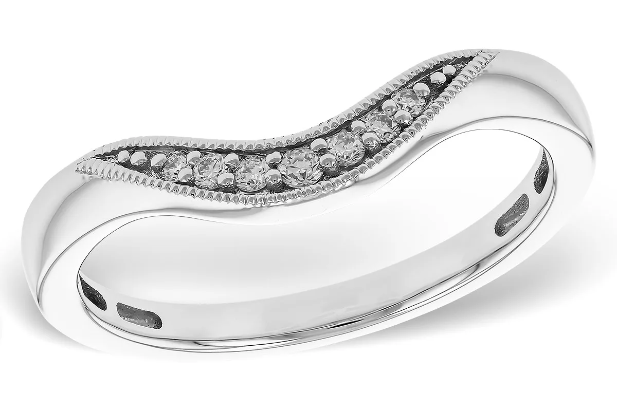 Diamond Ring Enhancer in white gold