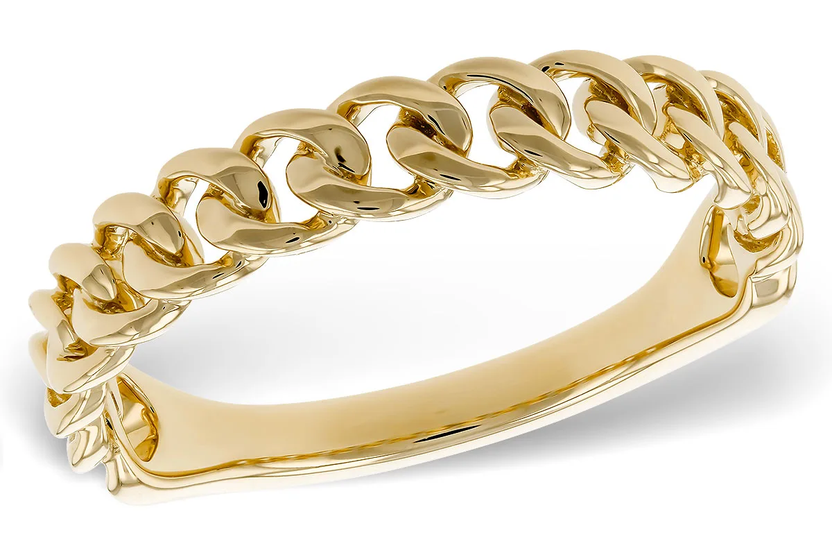 Gold Wedding Band in yellow gold