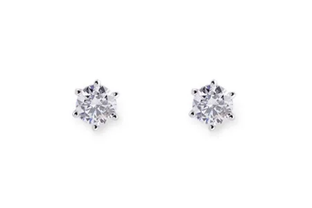Diamond Earrings in white gold