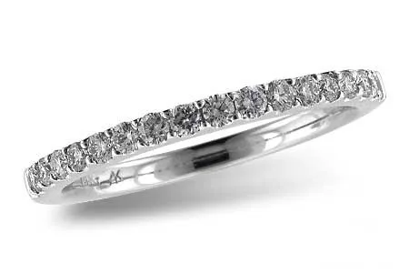 Diamond Wedding Band in white gold