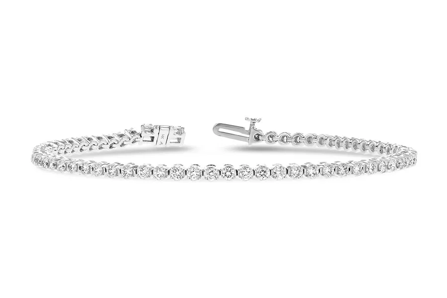 Diamond Bracelet in white gold