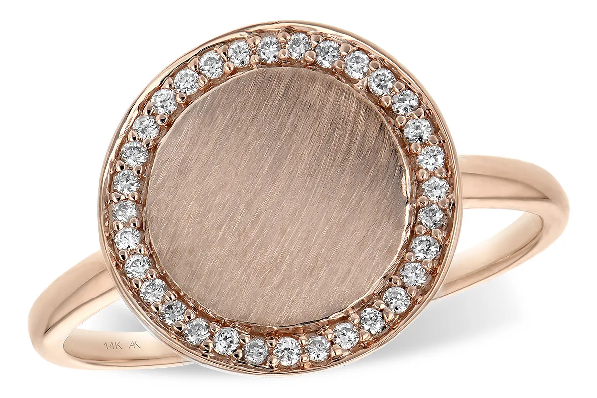 Diamond Ring in rose gold