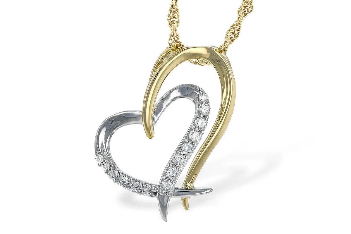 Diamond Necklace in two-tone