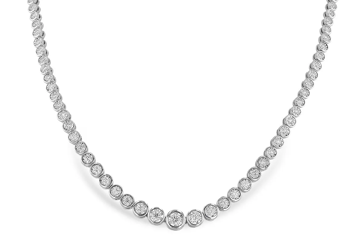 Diamond Necklace in white gold