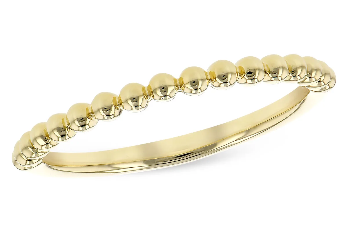 Gold Wedding Band in yellow gold