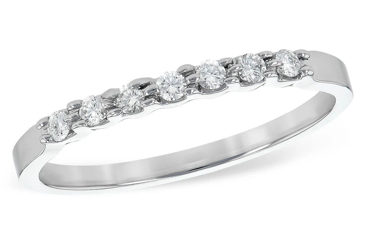 Diamond Wedding Band in white gold