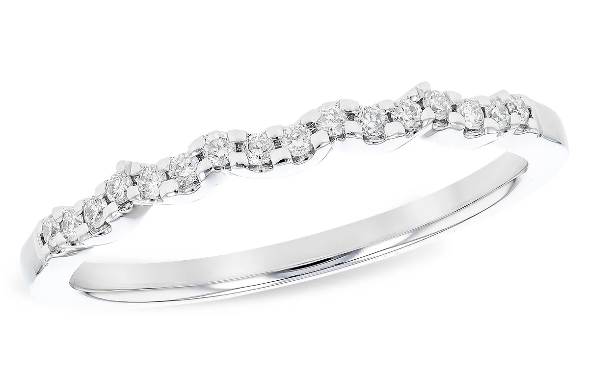 Diamond Wedding Band in white gold