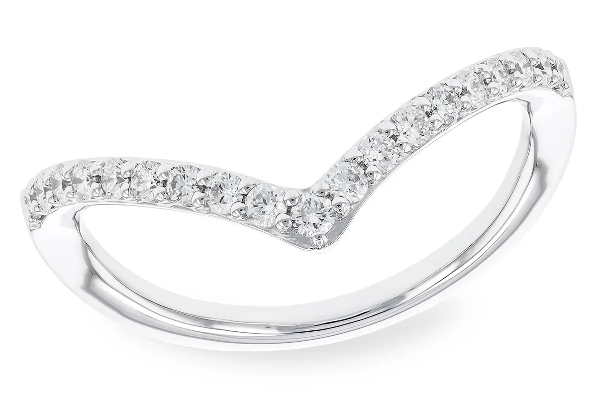 Diamond Wedding Band in white gold