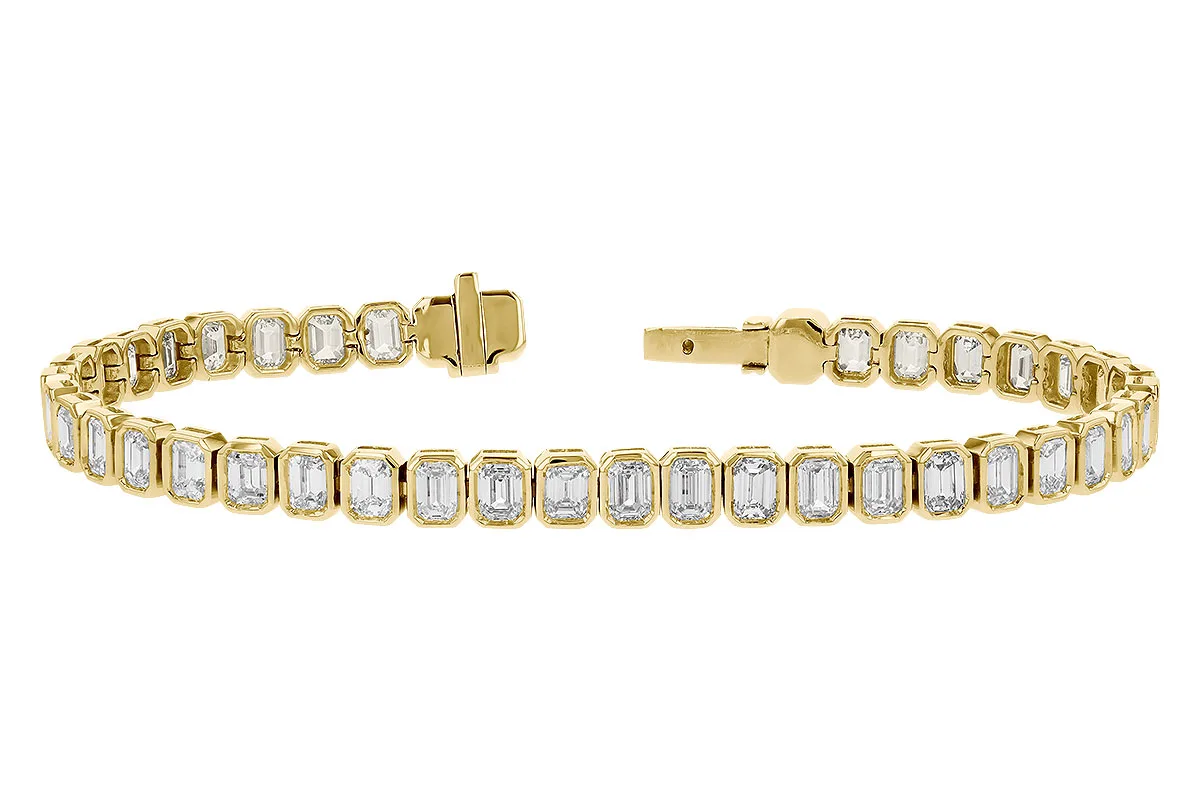 Diamond Bracelet in yellow gold
