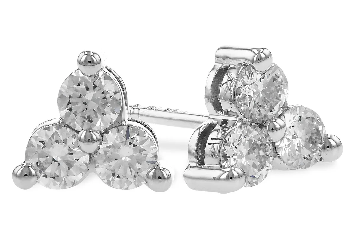 Diamond Earrings in white gold