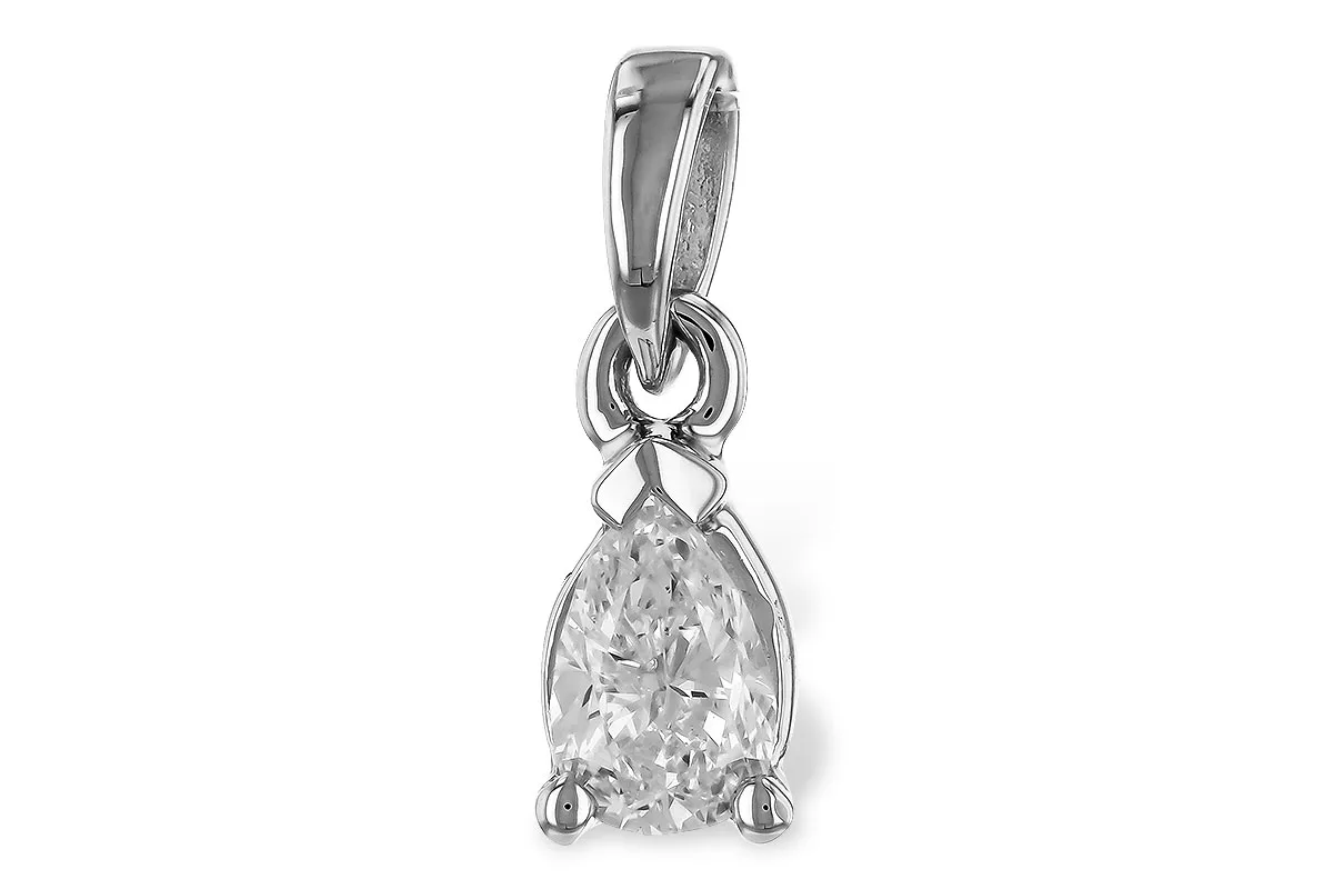 Gold Pendant in white gold